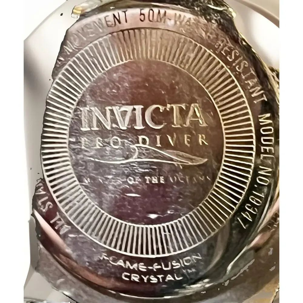 Invicta Women’s Silver Stainless Steel Pink Dial Quartz Wristwatch 50M